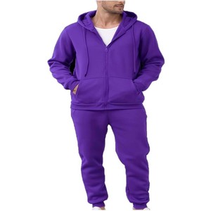 Ensemble de sweat à capuche automne/hiver pour hommes pantalon de marque à capuche à la mode ensemble de jogging décontracté vêtements de sport survêtement - Product Image 2