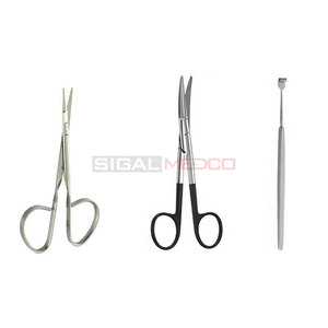Juego de 14 Piezas de Instrumentos para Blefaroplastia, Cirugía Plástica de Párpados, Acero Inoxidable Alemán de Alta Calidad, Herramientas Quirúrgicas Manuales - Product Image 4