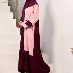 Abaya élégante pour femmes musulmanes, robe islamique pour femmes, haute qualité, anti-UV, respirante, séchage rapide, légère, décontractée, style moderne, nouveau style - Product Image 1