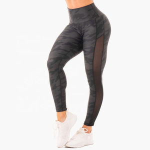 Leggings thermiques d'hiver pour femmes, taille mi-haute, sans couture, respirants, antibactériens, en polyester et coton, élastiques, longueur genou - Product Image 2