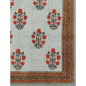Quality Block Printed Flat <b>Sheet</b> Fitted <b>Bed</b> <b>Sheets</b> in King Queen and Twin Sizes for Bedroom Hotel and Hospital Use - Product Image 1