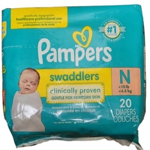 Compre pañales para bebés recién nacidos de primera calidad, tamaño Swaddlers, en paquetes económicos ultra absorbentes al por mayor. - Product Image 2