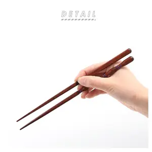 Best Selling Bulk Reusable Portable Wooden Disposable Chopsticks
