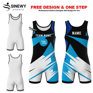 ชุดซิงเกิลเล็ตสำหรับนักมวยปล้ำชาย คุณภาพดีเยี่ยม ทนทาน ระบายอากาศได้ดี ยืดหยุ่น น้ำหนักเบา แห้งเร็ว ผลิตจากผ้าสแปนเด็กซ์/โพลีเอสเตอร์ สำหรับผู้ใหญ่ ราคาสมเหตุสมผล - Product Image 5