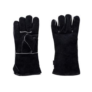 Best Selling Heavy Duty Cowhide Leather Full-Finger Welding <b>Gloves</b> Comfortable Hand Grips with Breathable Protective Features - Product Image 5