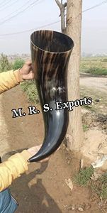 Top fabricante indio de buey natural vaca beber cuerno vikingo beber cuerno tallado antiguo vikingo beber vaca cuerno ágata - Product Image 4