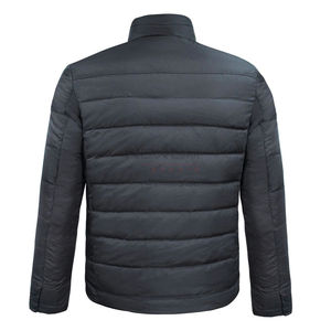 Chaqueta de invierno acolchada cálida a prueba de viento para hombre hecha a medida, chaquetas acolchadas de invierno de calidad superior - Product Image 3