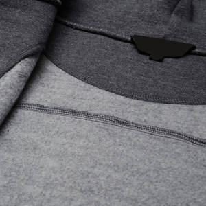 Chándal de Invierno Unisex de Alta Calidad, 100% Algodón, Ligero, Transpirable, Cortavientos, con Logotipo Personalizado Impreso, OEM, Talla Grande, 220g - Product Image 2