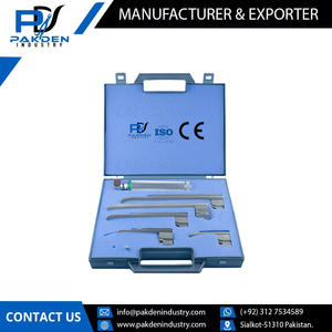 Pas cher Prix Logo Personnalisé Chirurgicale Meilleure Vente Anesthésie Miller Laryngoscope Ensembles/Dernière Conception Laryngoscope Ensemble - Product Image 2