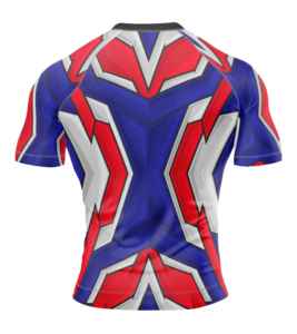 Custom Printed Quick Dry Men's Compression Shirts Comfort Fit Gym Fitness BJJ MMA Long Sleeve Rash Guard - Product Image 2