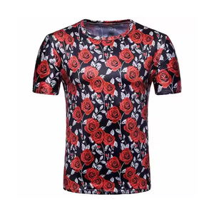 เสื้อยืดผู้ชายไซส์ใหญ่พิมพ์ลายสกรีนสไตล์ไฮสตรีทสำหรับฤดูร้อน ขายส่งแบบกำหนดเอง ราคาดีที่สุด แฟชั่นใหม่ - Product Image 6