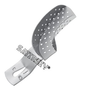 Bandejas de Impresión de Acero Inoxidable, Instrumentos Dentales Fabricados con Acero Inoxidable AISI 420 - Product Image 1