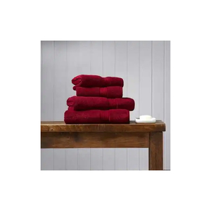 Toalla de mano de diseño Jacquard reciclado ecológico de secado rápido con patrón de color sólido - Product Image 1