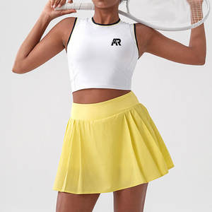 Débardeur pour femme avec jupe, design simple, matière légère, style facile à porter - Product Image 1