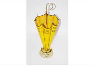 Indoor Yellow Mesh Wire Umbrella Stand Storage Rack Bucket Ideal for <b>Household</b> <b>Supplies</b> Stylish Home Decoration <b>Supplies</b> - Product Image 6