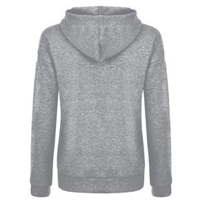 Sudadera con capucha con estampado completo de moda para mujer, Sudadera de manga larga con capucha con cordón, tela de mezcla de algodón suave - Product Image 5