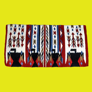 Manta de Silla de Montar Western Multicolor de Calidad Extrema, 100% Lana de Nueva Zelanda ASHMIRA EQUESTRIAN, Tamaños Personalizados, ¡Venta Caliente! - Product Image 1