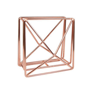 Porte-serviettes en cuivre martelé de qualité supérieure, parfait pour comptoir de cuisine et décor élégant de vaisselle - Product Image 3