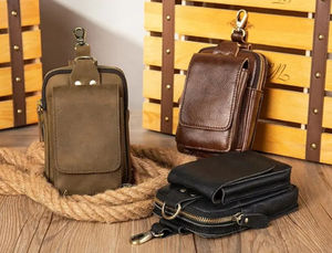 Sac banane vintage unique en cuir de vachette rétro, sac banane à bandoulière, ceinture, style rétro, sac banane en cuir vintage - Product Image 6