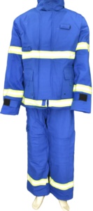 Trajes de bombero ignífugos de algodón FR y meta-aramida, chaquetas y pantalones de seguridad contra incendios. - Product Image 6