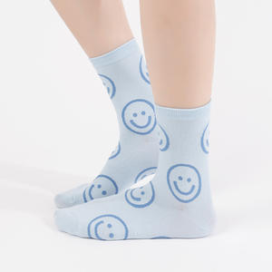 Calcetines de Algodón para Mujer, Transpirables, Casuales, con Diseño de Dibujos Animados, Calcetines Coreanos para Uso Diario - Product Image 6