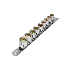 Pretul Set di 9 dadi 3/8 'mm scatola quadrata con 6 unità per i giochi di dadi - Product Image 1