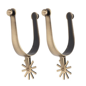 Venta caliente Unisex de acero inoxidable Espuelas de montar Comfort Roller Horse Equipo DE SEGURIDAD Venta al por mayor Productos para caballos - Product Image 6