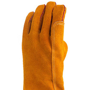 Guantes de soldadura TIG de cuero ligero de alta calidad con pulgar natural Guantes de soldadura resistentes al calor - Product Image 4