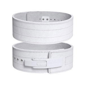 Cowhide High Quality Lever Belt for Weight Lifting & Powerlifting Custom Logo Non-Slip Lightweight Gym <b>Protector</b> - Product Image 1