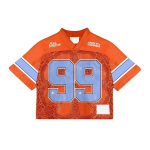 Camiseta de Fútbol Americano Personalizada al por Mayor, Transpirable, de Manga Corta, de Alta Calidad, con su Propio Logotipo - Product Image 1