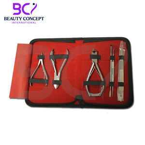 Juego de Instrumentos de Belleza para el Cuidado de las Uñas, 3 Piezas, Acero Inoxidable, Herramientas Quirúrgicas de Podología, Duraderas, Profesionales, con Apertura de Mandíbula Ancha - Product Image 6