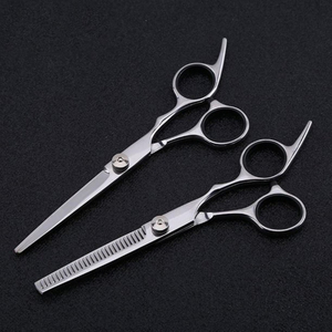 Customized Barber Shears <b>Razor</b> Kits Professional 6.0 Inch Stainless Steel Barber <b>Hair</b> <b>Cutting</b> Thinning Scissor Set With <b>Comb</b> - Product Image 6