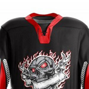 Uniforme de hockey sobre hielo de tarifa caliente Calidad superior El mejor material Personalizado Haga su propio diseño Uniforme de hockey sobre hielo - Product Image 4