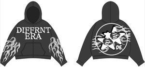 Fabricante personalizado hombres pulóver cremallera Sudadera con capucha de moda de alta calidad ropa de calle 100% algodón Casual invierno bolsillo - Product Image 2
