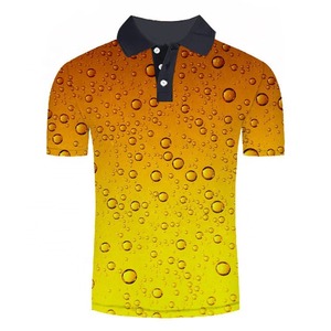 Polo de Golf con Impresión por Sublimación de Alta Calidad para Hombre, Camisa Polo de Tela Cómoda Transpirable con Logotipo Personalizado - Product Image 6