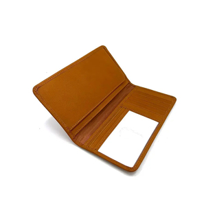 Longs portefeuilles en cuir pour hommes d'affaires et de loisirs Fermeture ouverte Doublure en polyester Vente en gros - Product Image 1