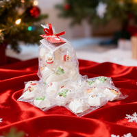 Paquetes Navideños, Fabricante OEM ODM, Malvaviscos Navideños Personalizados, Dulces Suaves Festivos