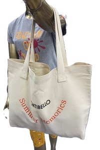 High Quality Canvas Beach Bag with Cotton Webbing Printed Handle for Shopping-Available for Wholesale and Gift Giving - Product Image 5