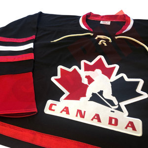 Maillot de hockey professionnel personnalisé sublimé Sibrin Premium pour l'équipe du Canada |   Vêtements de hockey sur glace écologiques à séchage rapide | 100% polyester - Product Image 3