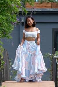 2025 verano ropa de playa vestido de vacaciones algodón Floral suelto Casual falda modesta vestido de fiesta de noche para mujeres Festival Hippie vestido - Product Image 4