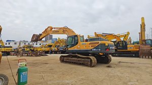 La Corée du Sud a fait l'excavatrice de chenille de R330LC-9S de Hyundai 33ton utilisée excavatrice de terrassement Cummins Engine Hyundai 305 330 350 - Product Image 2