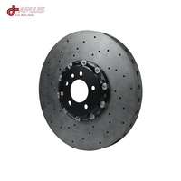 Aplus Racing Karbon Seramik Fren Diski ve Yüksek Performanslı Balatalar Ön 370mm/Arka 330mm Audi A6 C8 RS7 Cayman A4 A3 için