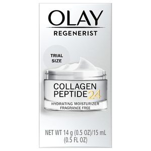 Crème hydratante pour le visage Olay Regenerist Collagen Peptide 24, format d'essai, 0,5 oz - Product Image 2