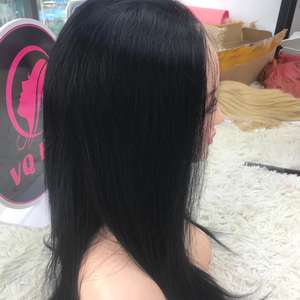 มัดผมแท้เวียดนามพร้อมลูกไม้ปิดด้านหน้าวิกผมบริสุทธิ์100สำหรับผู้หญิงผิวดำ - Product Image 3