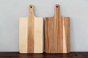 Tabla de Cortar de Madera Ecológica, Tabla de Cortar y Servir de Madera Maciza Natural para el Hogar, Hoteles y Restaurantes - Product Image 2