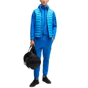 Sweat à capuche d'hiver pour homme OEM de haute qualité, uni, en coton 100% lavé, molleton épais avec poches, coupe classique - Product Image 6
