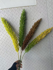 Présentoir d'intérieur pour la maison Plante d'asperges vertes simulées Fenêtres décoratives en plastique <span class=keywords><strong>Z207</strong></span> - Product Image 6