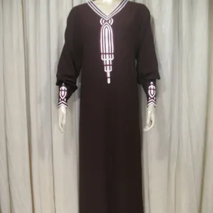 新款刺绣迪拜时尚最佳品质阿巴亚