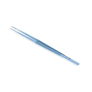 Pinzas de Microsutura Manuales al por Mayor TC Stardust Rectas 1mm 0.5mm Azules de Acero Inoxidable Certificadas CE Clase II Quirúrgicas - Product Image 1