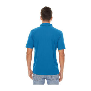 Meilleurs polos pour hommes pour hommes Dry Performance Print Short Sleeve Moisture Wicture Golf Polo Shirts made in Pakistan - Product Image 5